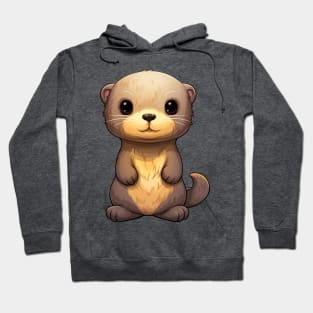 Cute Baby Otter Hoodie